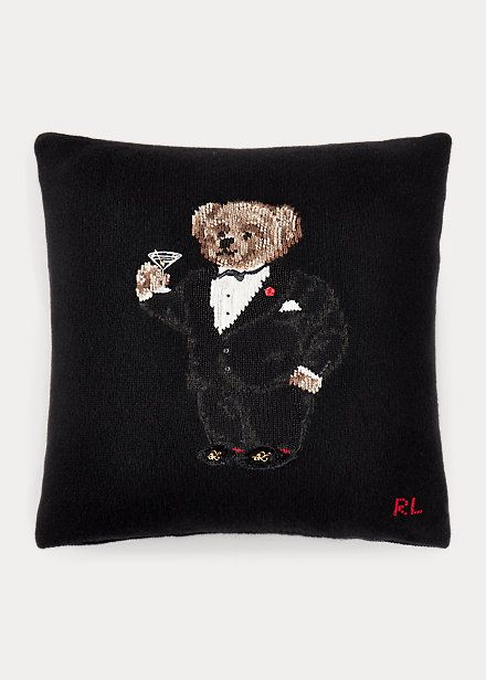 Polo Bear Pillow